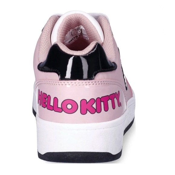 Hello Kitty Women’s Pink, White, And Black Casual Court Sneakers Size 9 - Picture 3 of 11